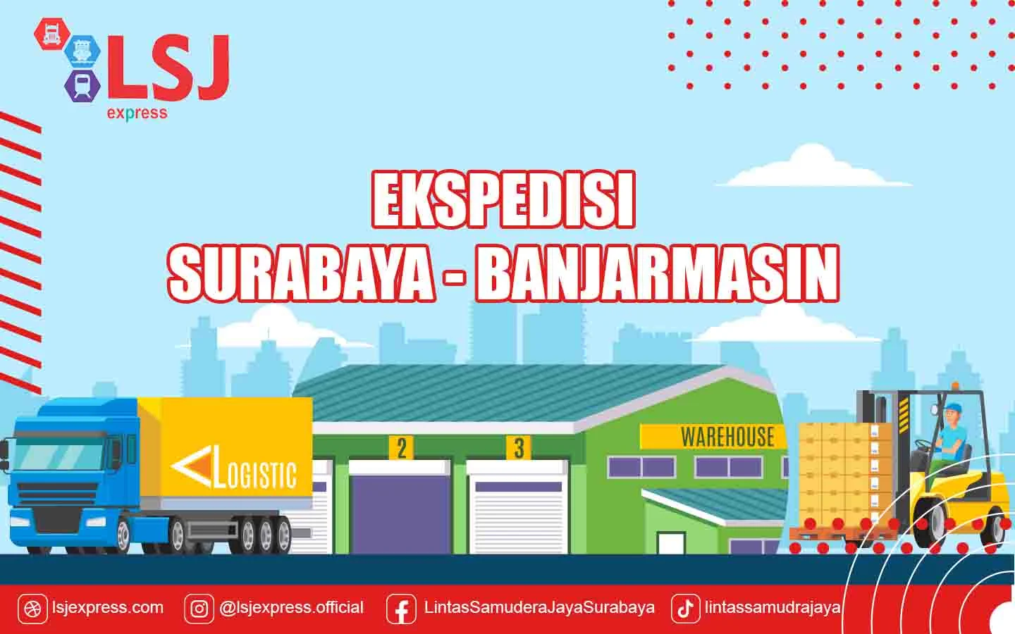 Ekspedisi Pengiriman Barang Surabaya ke Banjarmasin