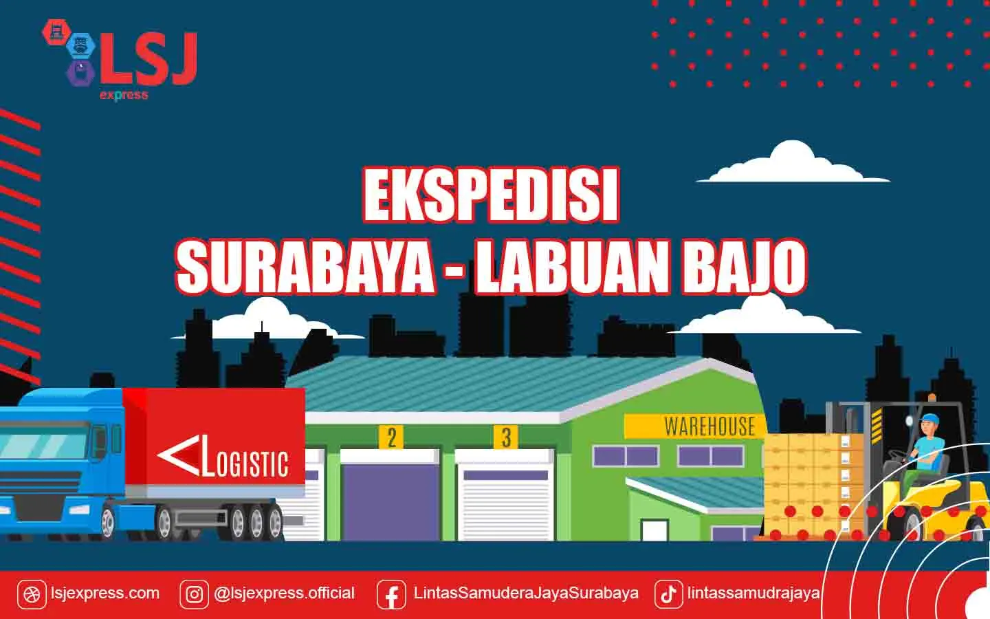 Jasa Ekspedisi Pengiriman Murah Surabaya Labuan Bajo Free Pick Up Murah 2026