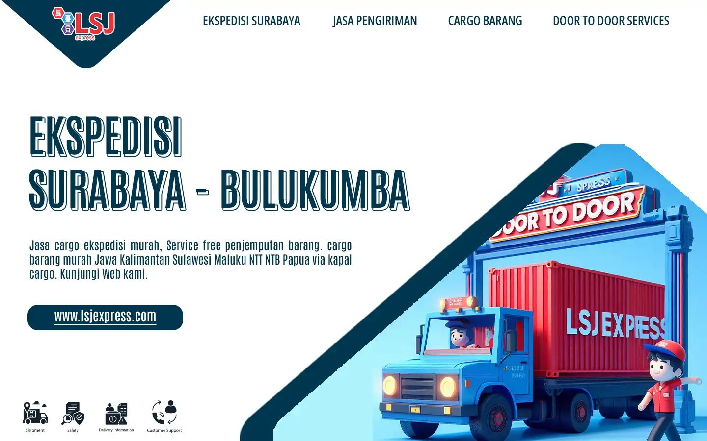 EKSPEDISI SURABAYA BULUKUMBA