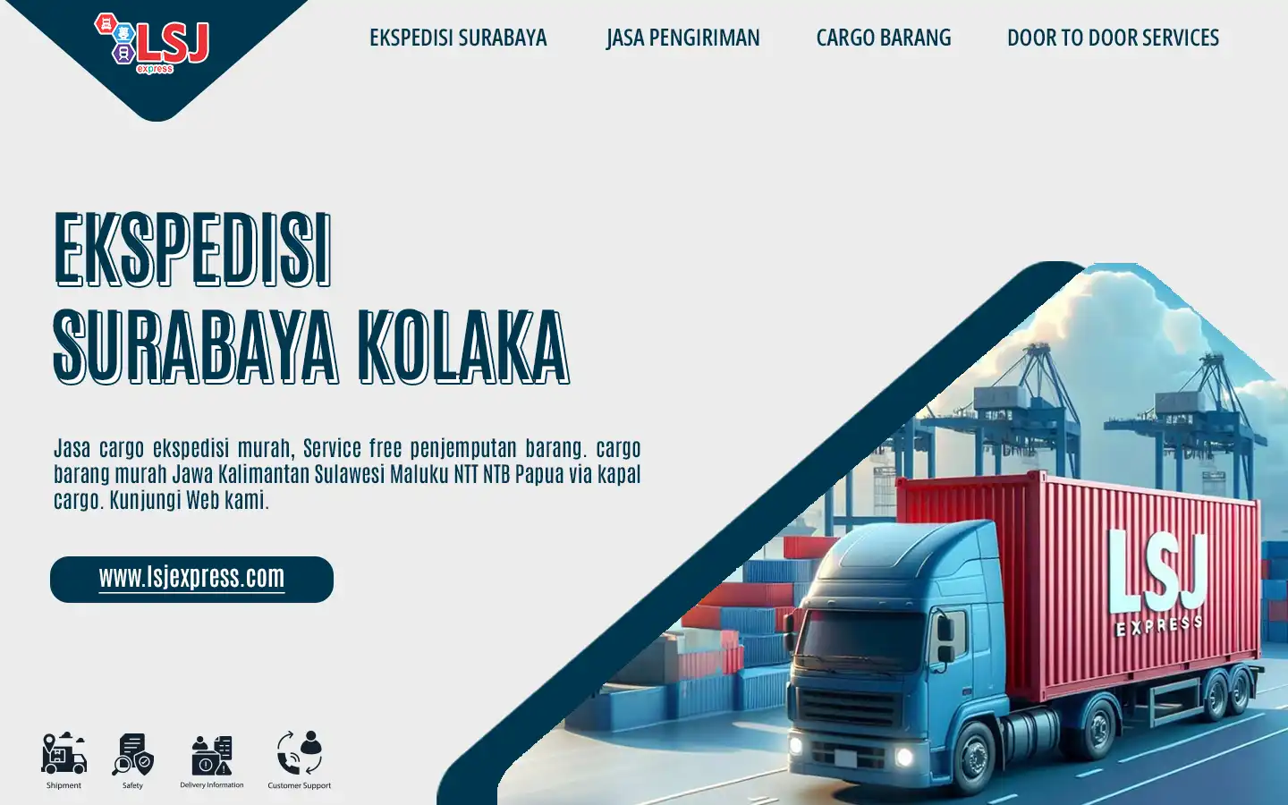 EKSPEDISI SURABAYA KOLAKA SULAWESI TENGGARARA