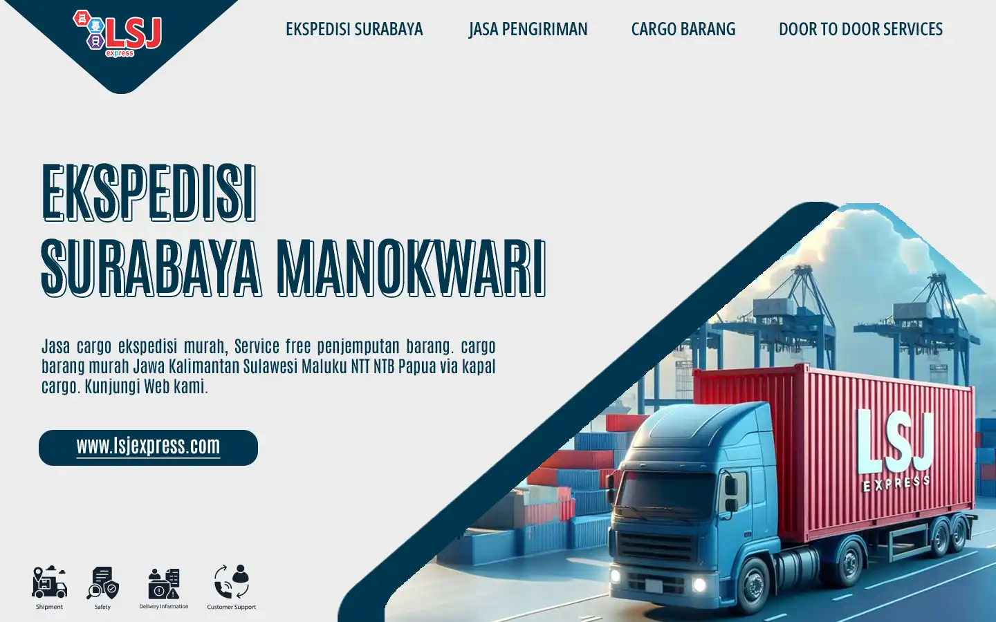 Jasa Ekspedisi Pengiriman Murah Surabaya Manokwari Tarif Baru 2026: Lebih Murah