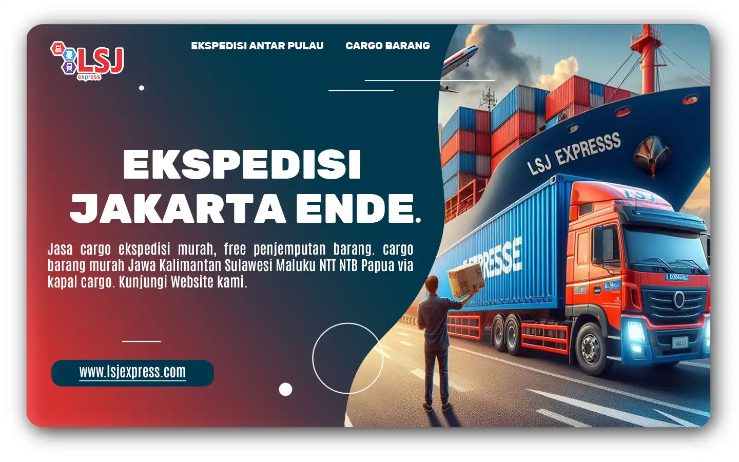 Jasa ekspedisi murah pengiriman dari Jakarta ke Ende