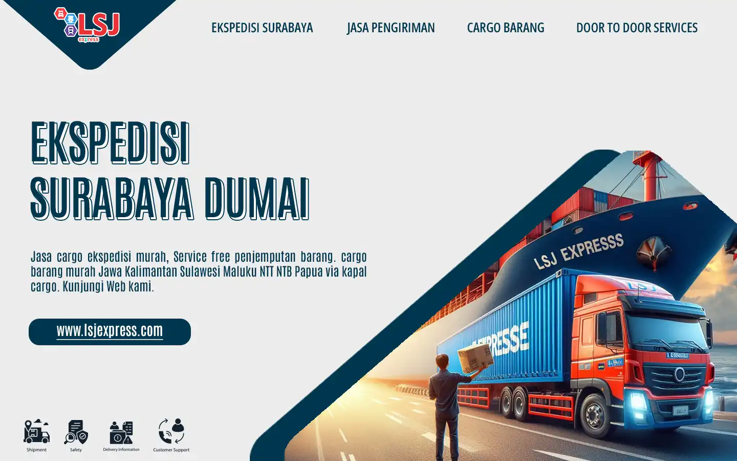 Ekspedisi Surabaya Dumai Murah