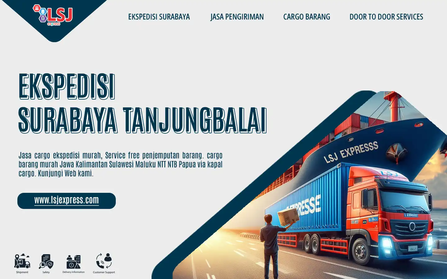 Ekspedisi Surabaya Tanjungbalai Murah
