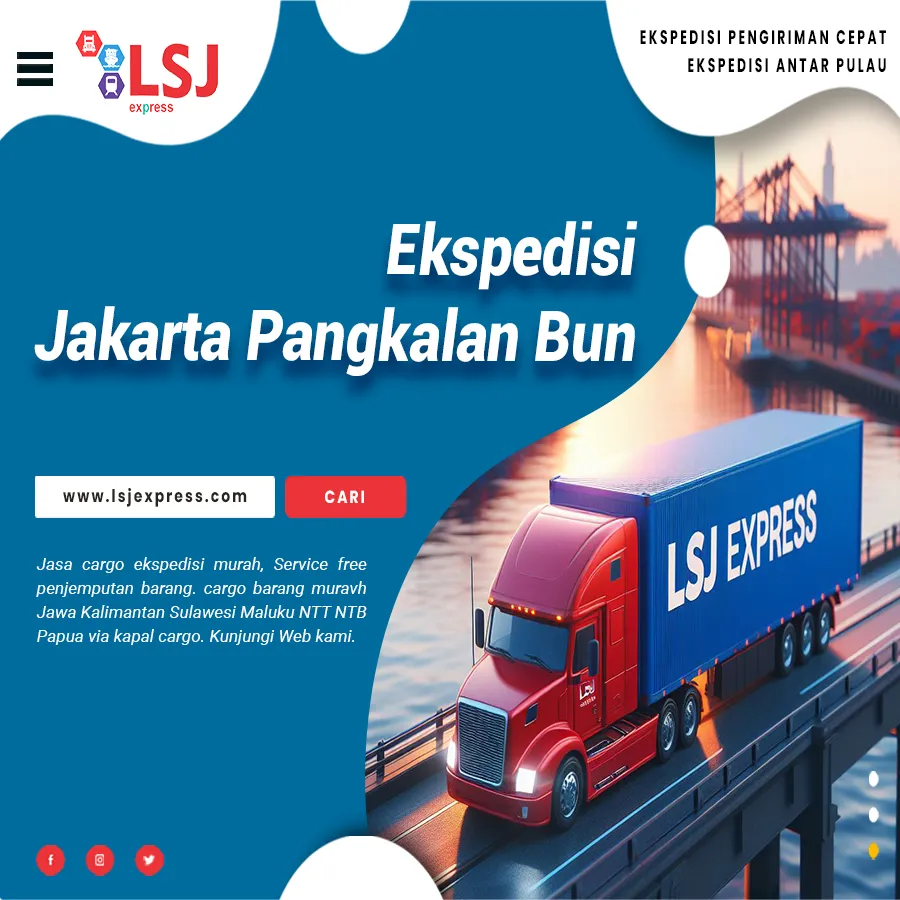 Ekspedisi Jakarta Pangkalan Bun Murah & Cepat (Tarif 2026)