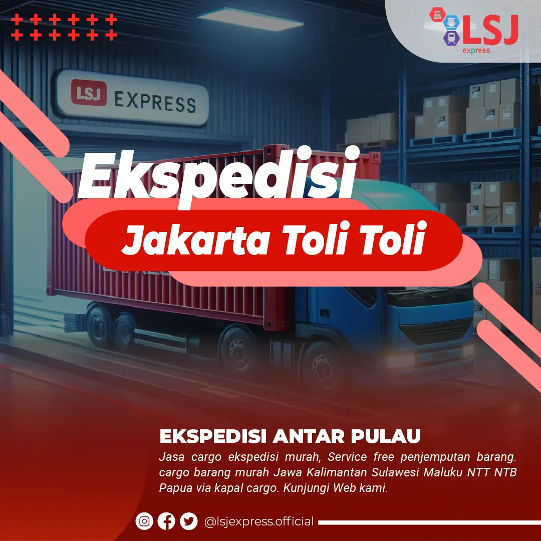 Ekspedisi Jakarta Toli Toli Sulawesi
