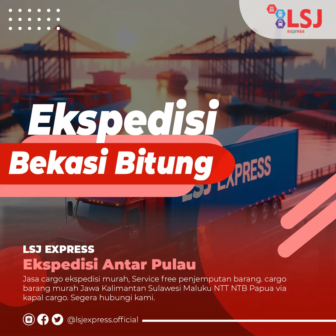 Ekspedisi Bekasi Bitung