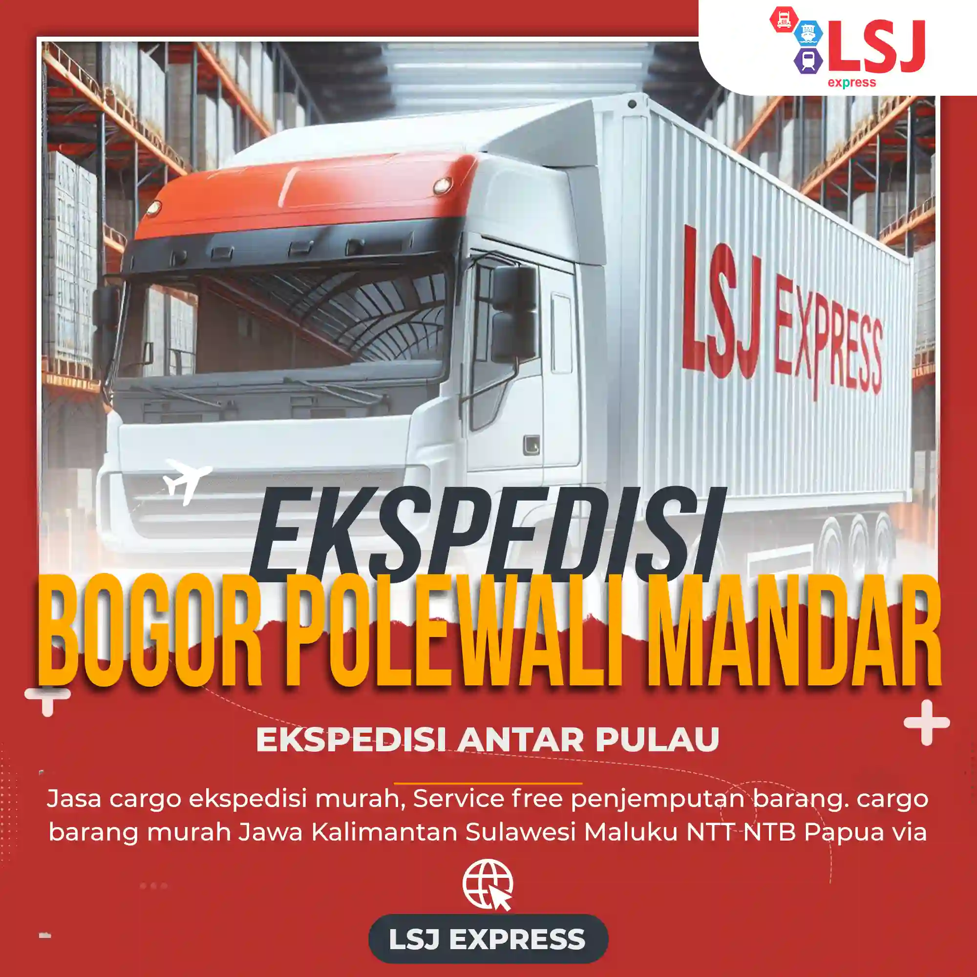 Ekspedisi Bogor Polewali Mandar