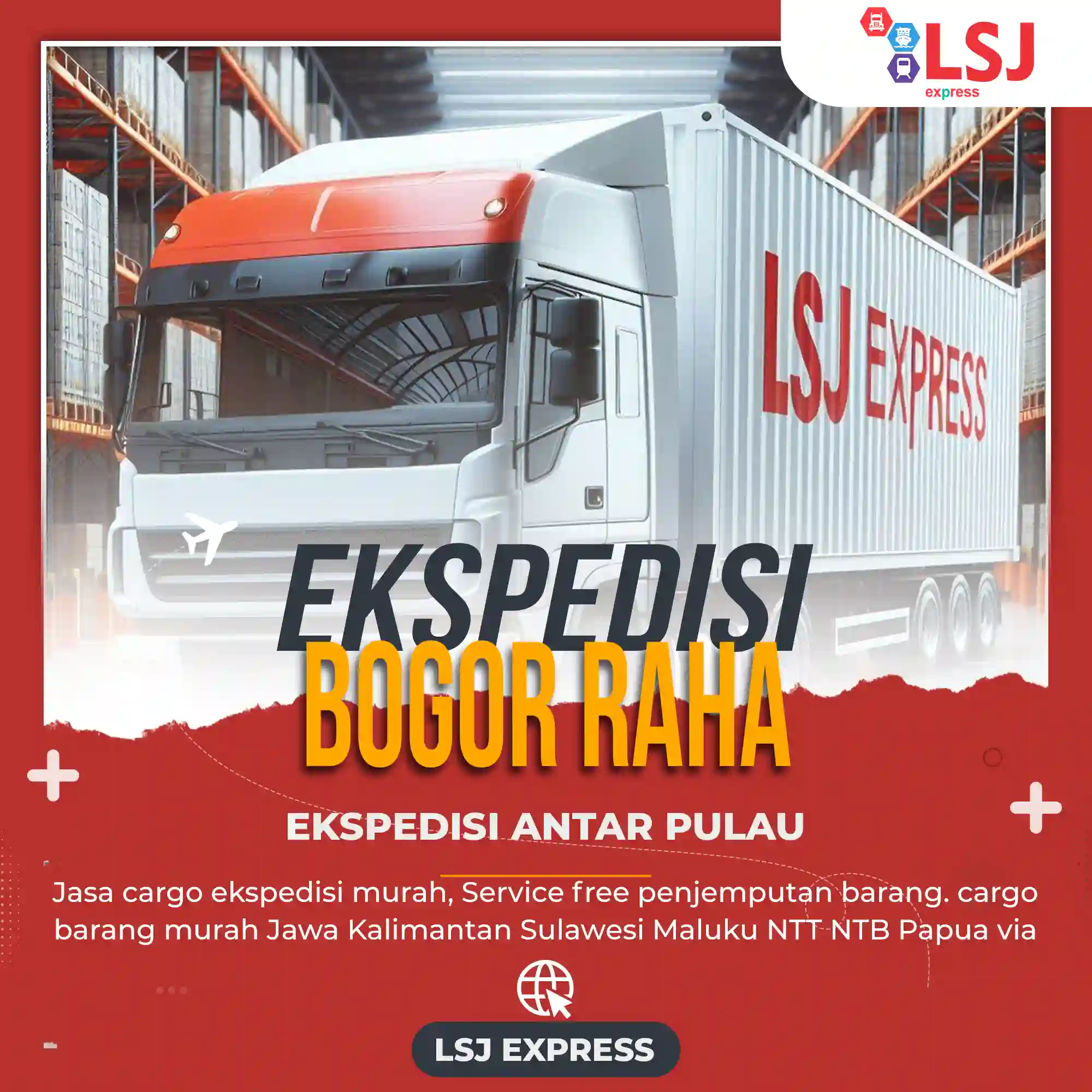 Ekspedisi Bogor Raha
