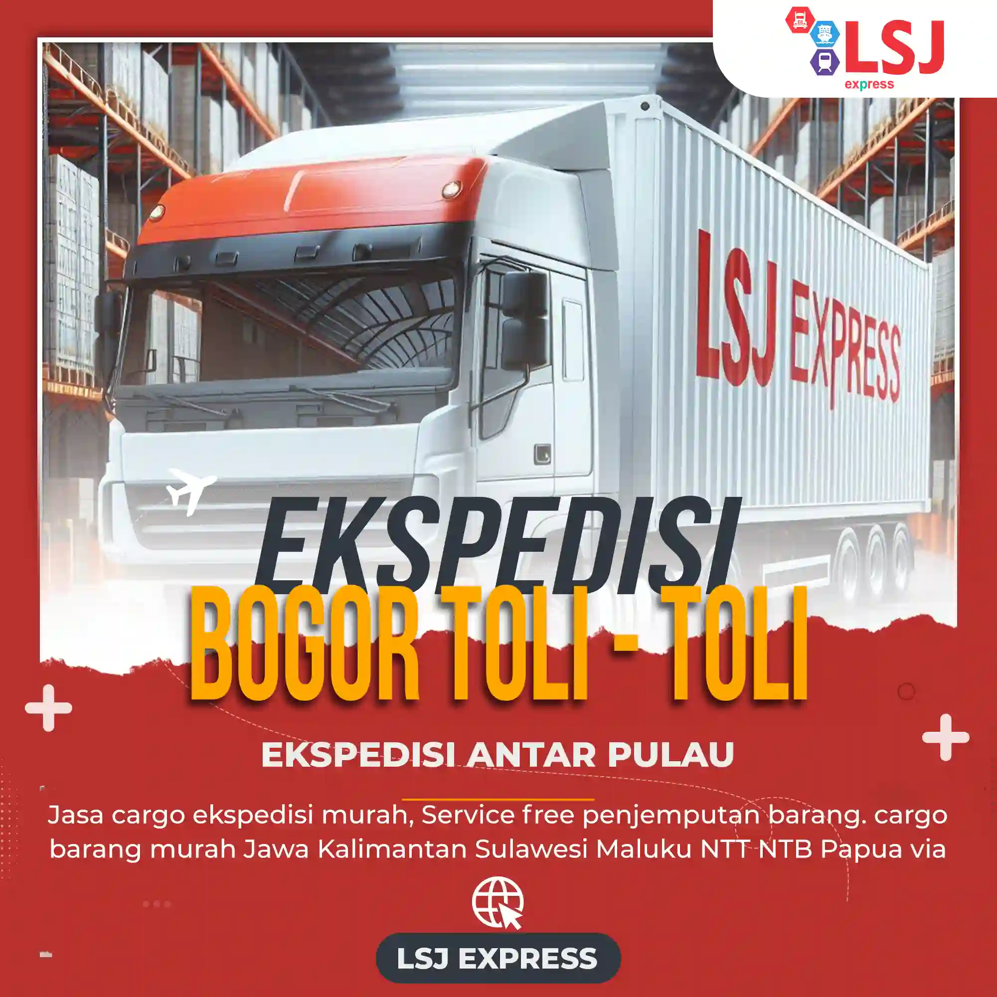 Ekspedisi Bogor Toli Toli