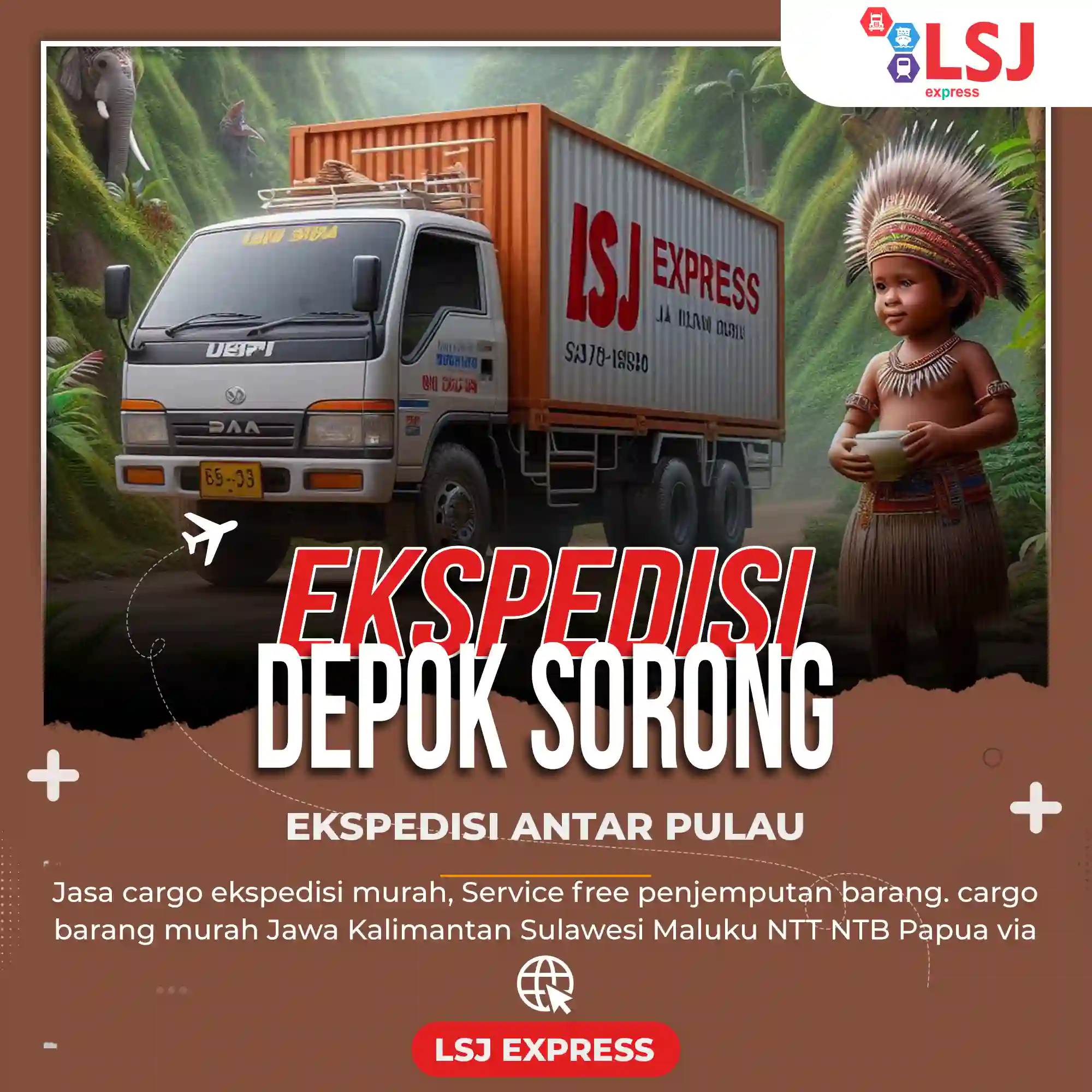 Ekspedisi Depok Sorong