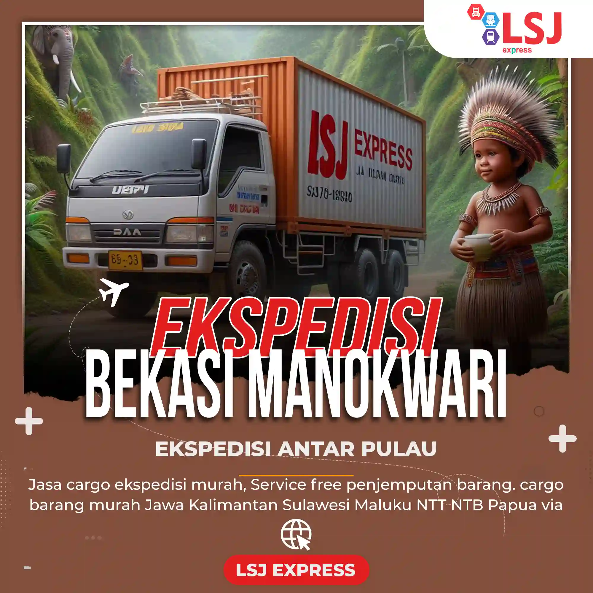 Ekspedisi Bekasi Manokwari