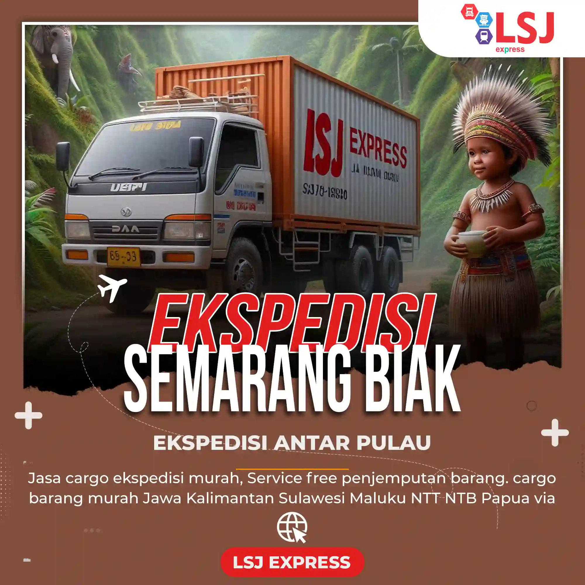 Ekspedisi Semarang Biak