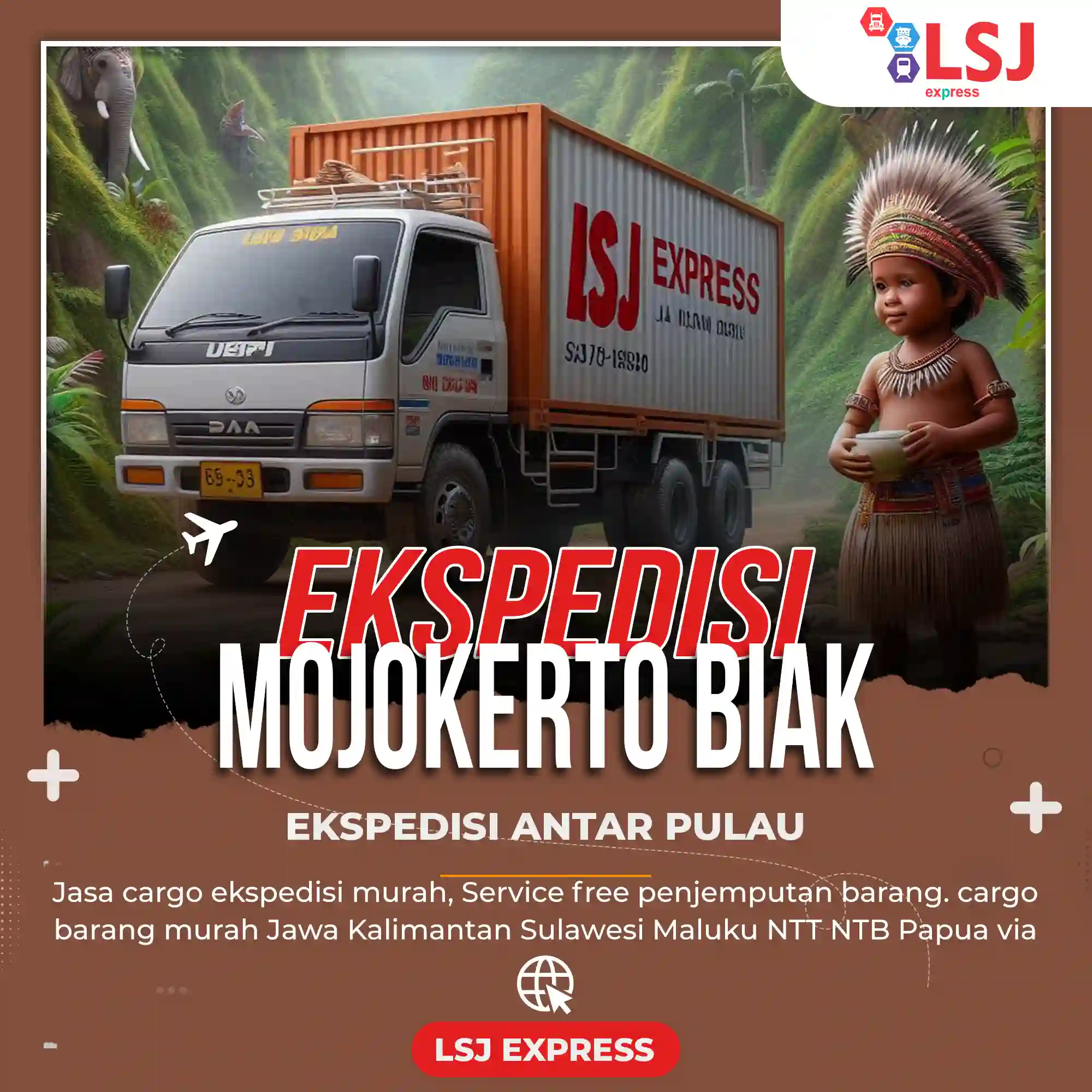 Ekspedisi Mojokerto Biak