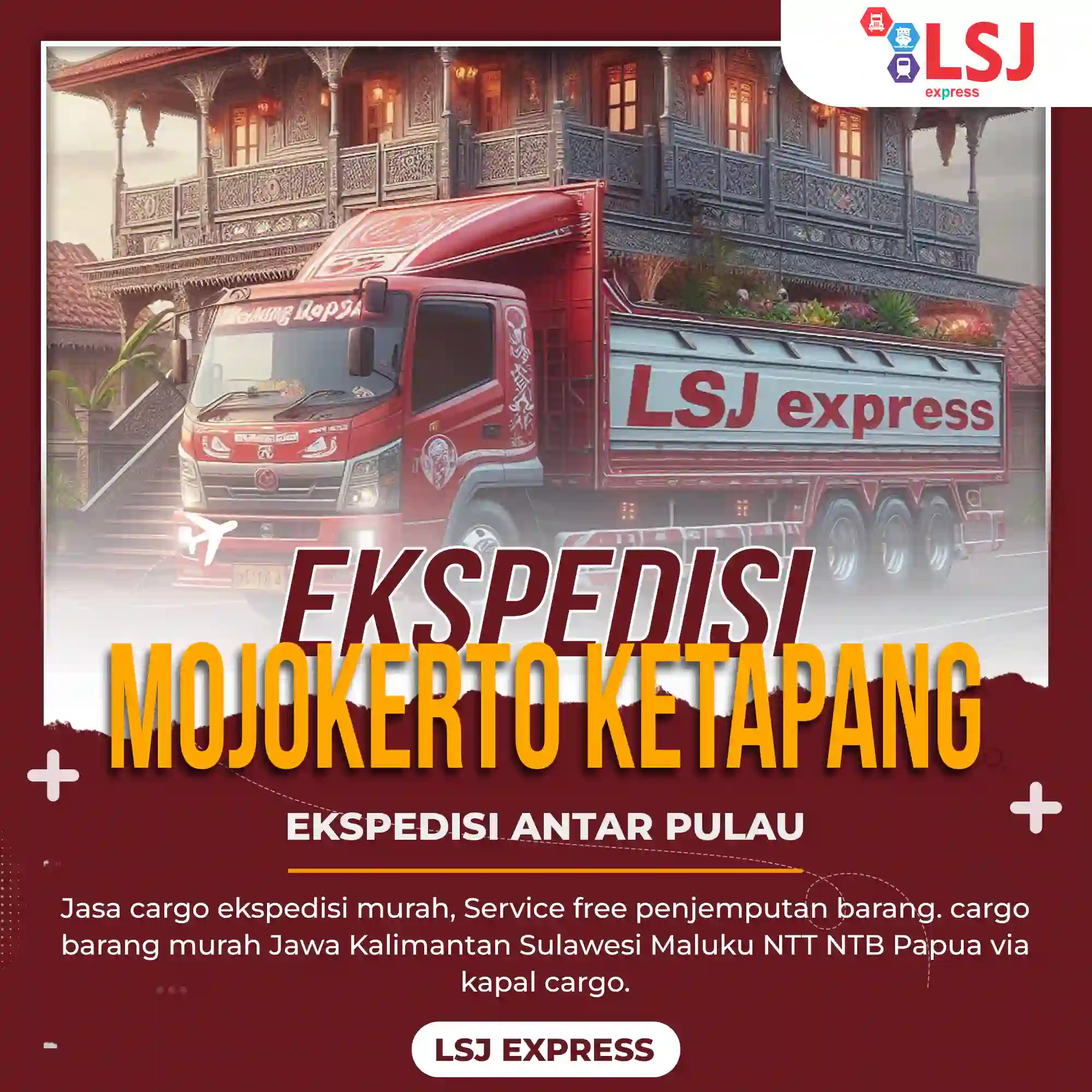 Ekspedisi Pengiriman Barang Mojokerto ke Ketapang