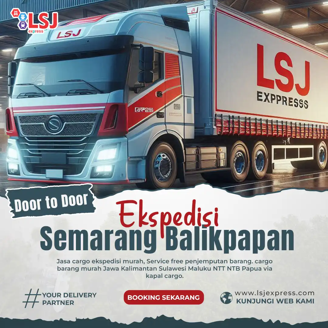 Ekspedisi Pengiriman Barang Semarang ke Balikpapan