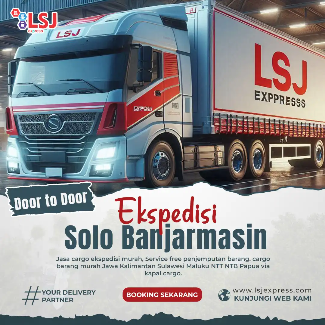Ekspedisi Pengiriman Barang Solo ke Banjarmasin