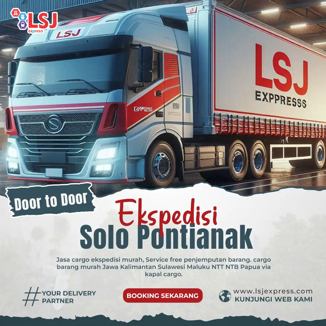 Ekspedisi Pengiriman Barang Solo ke Pontianak