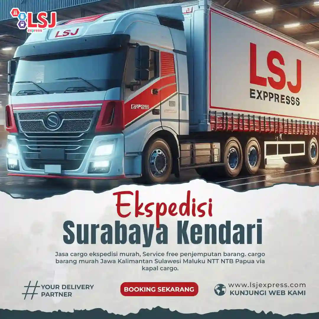 EKSPEDISI SURABAYA KENDARI SULAWESI TENGGARA