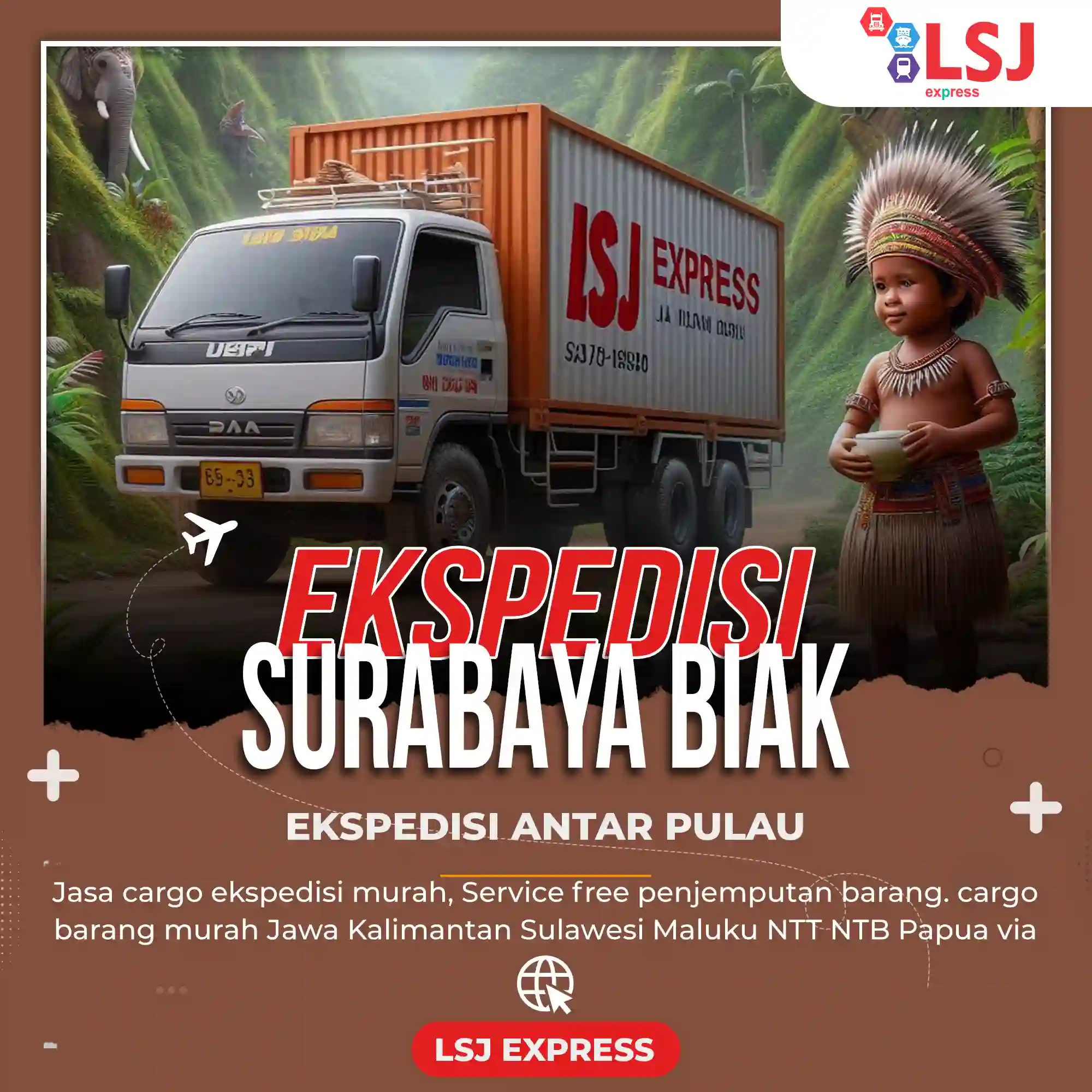 Jasa Ekspedisi Pengiriman Murah Surabaya Biak Pengiriman Cepat 2026