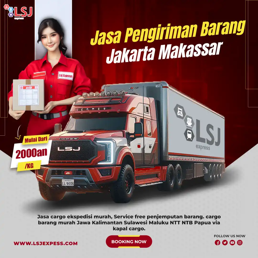Jasa Pengiriman Barang Jakarta Makassar