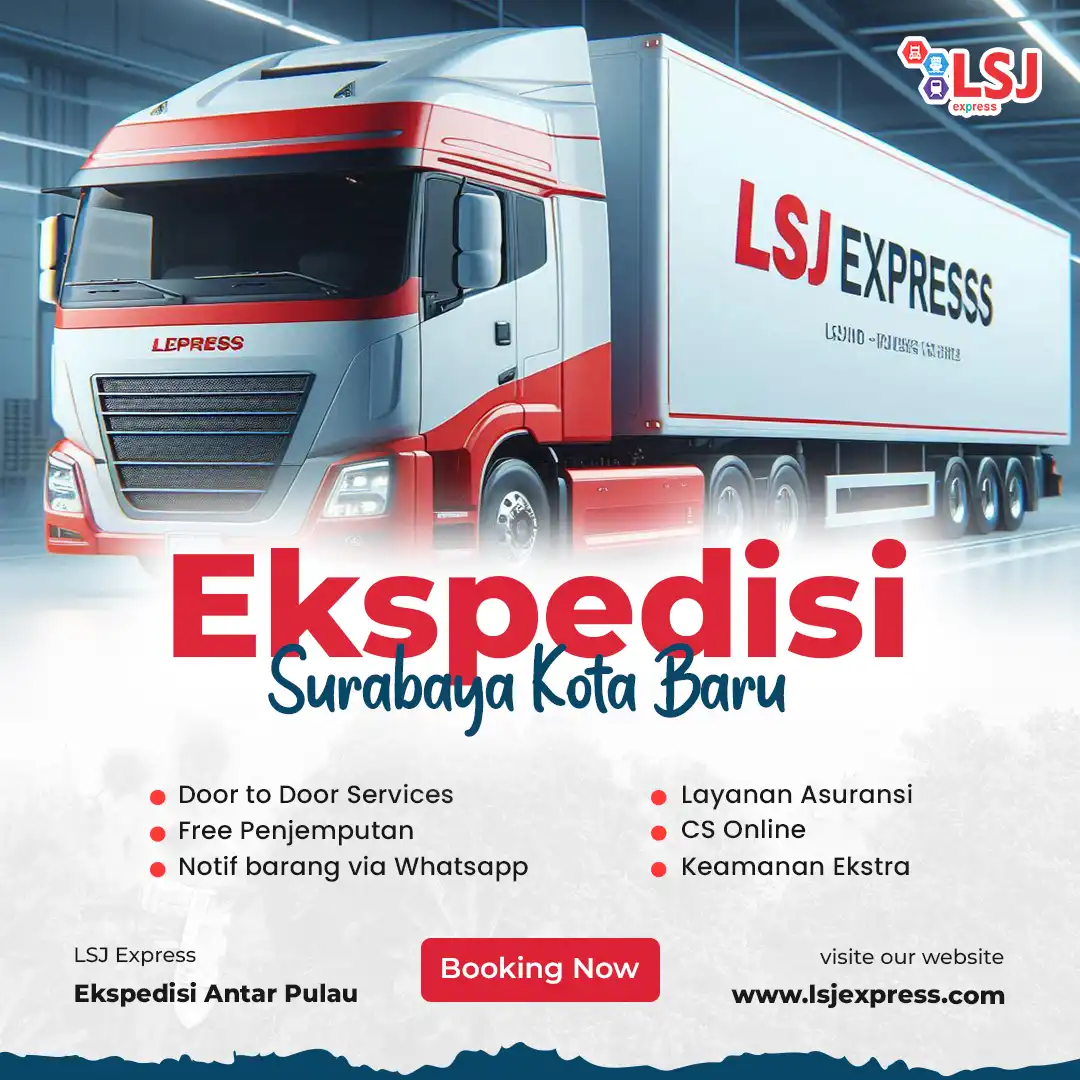 JASA EKSPEDISI PENGIRIMAN BARANG SURABAYA KE KOTABARU