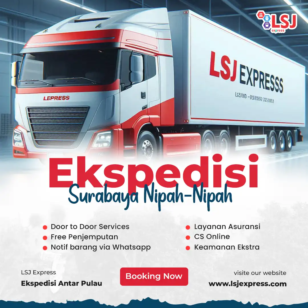 Ekspedisi Pengiriman Barang Surabaya ke Nipah-Nipah
