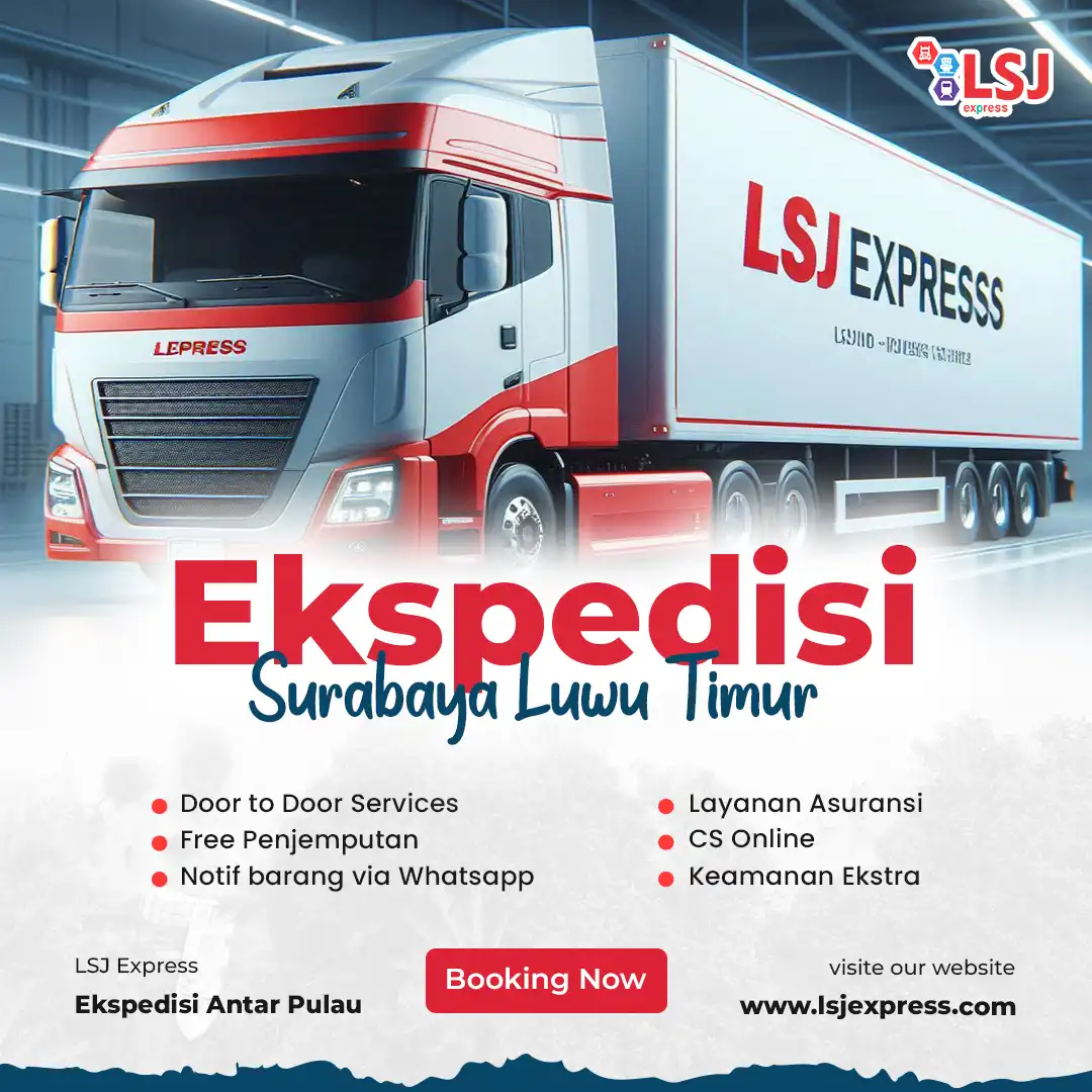 Ekspedisi pengiriman barang surabaya ke luwu timur