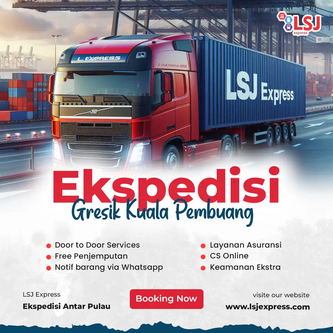 Ekspedisi Pengiriman Barang Gresik ke Kuala Pembuang Kalimantan Tengah