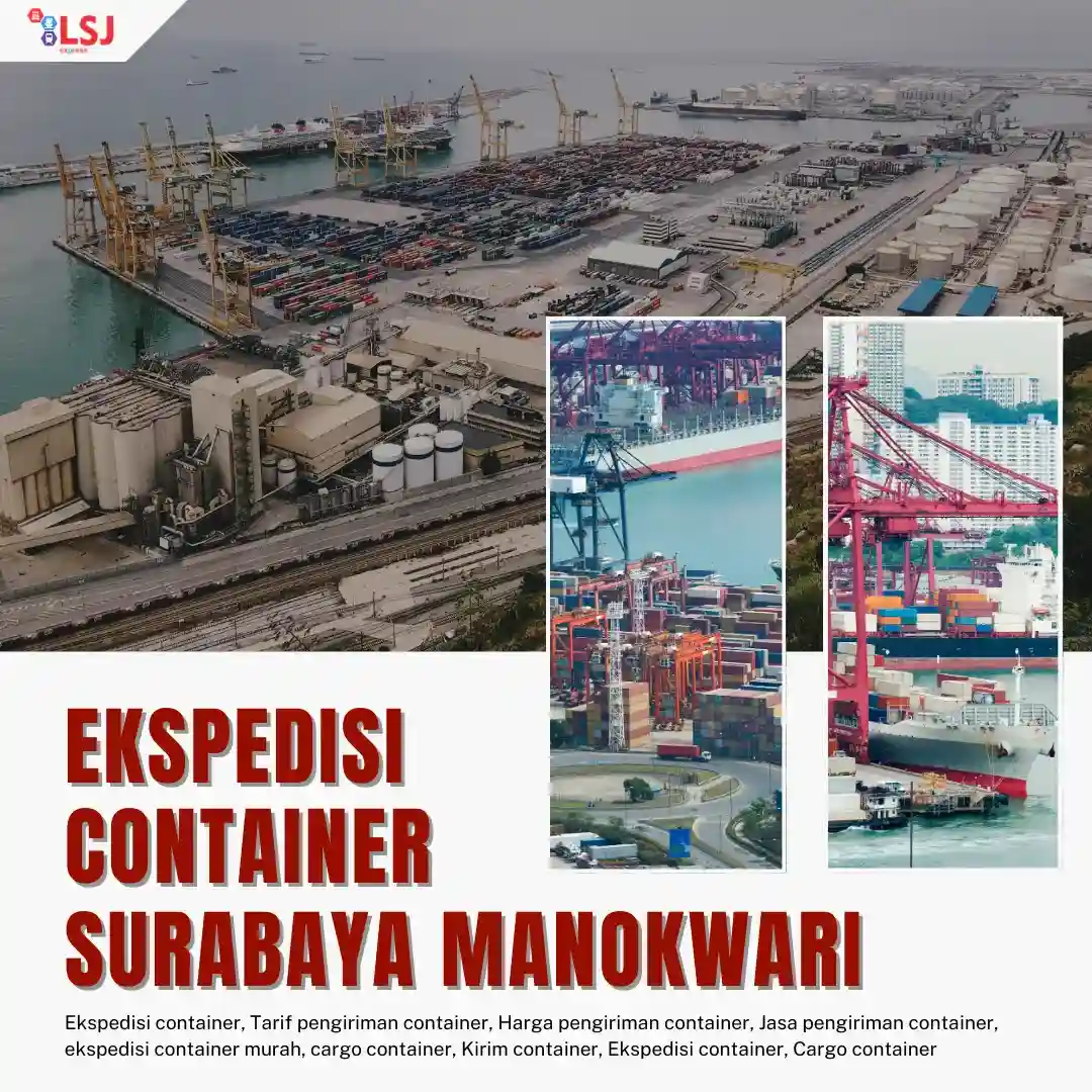 Sewa Container Surabaya ke Manokwari