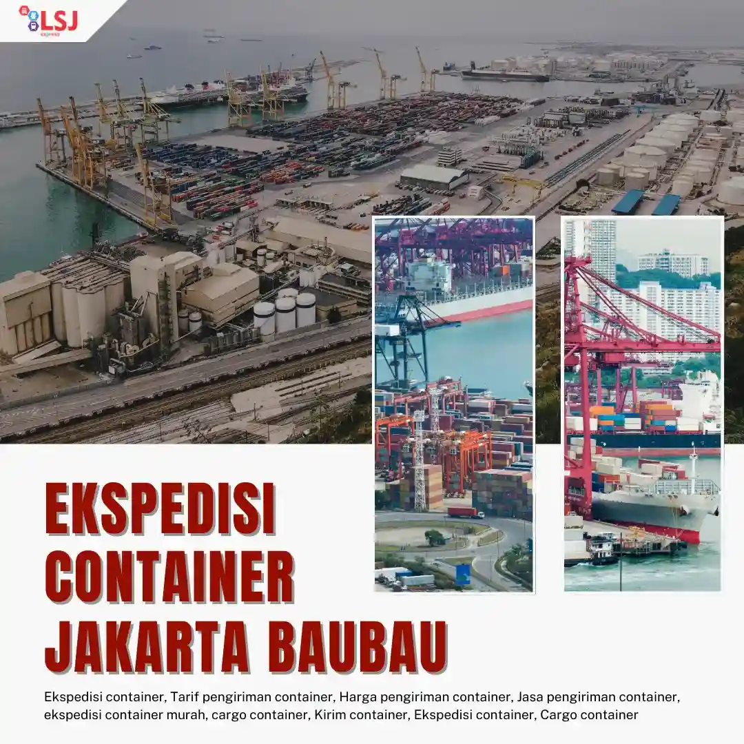 Jasa Ekspedisi Container Jakarta ke Baubau