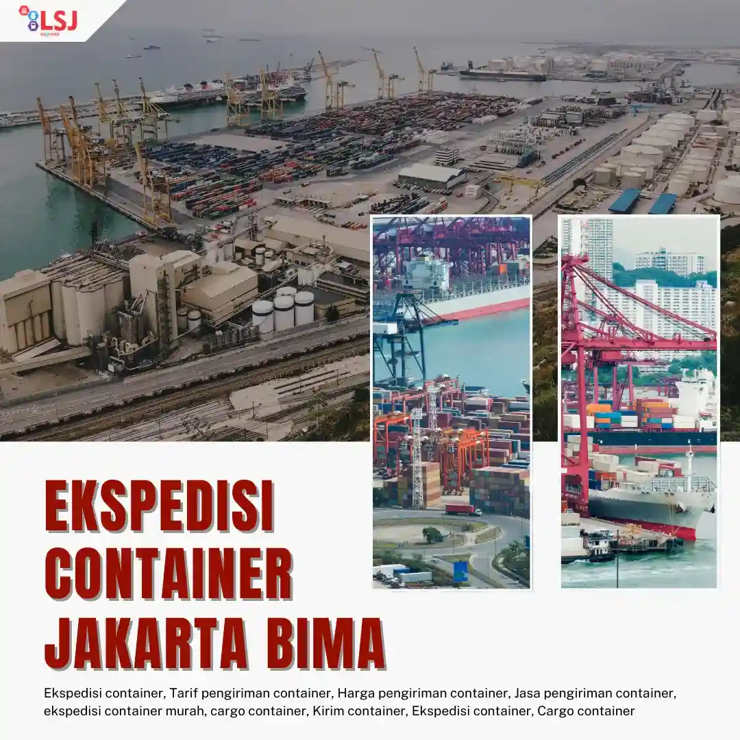 Jasa ekspedisi via container dari Jakarta ke Bima NTB