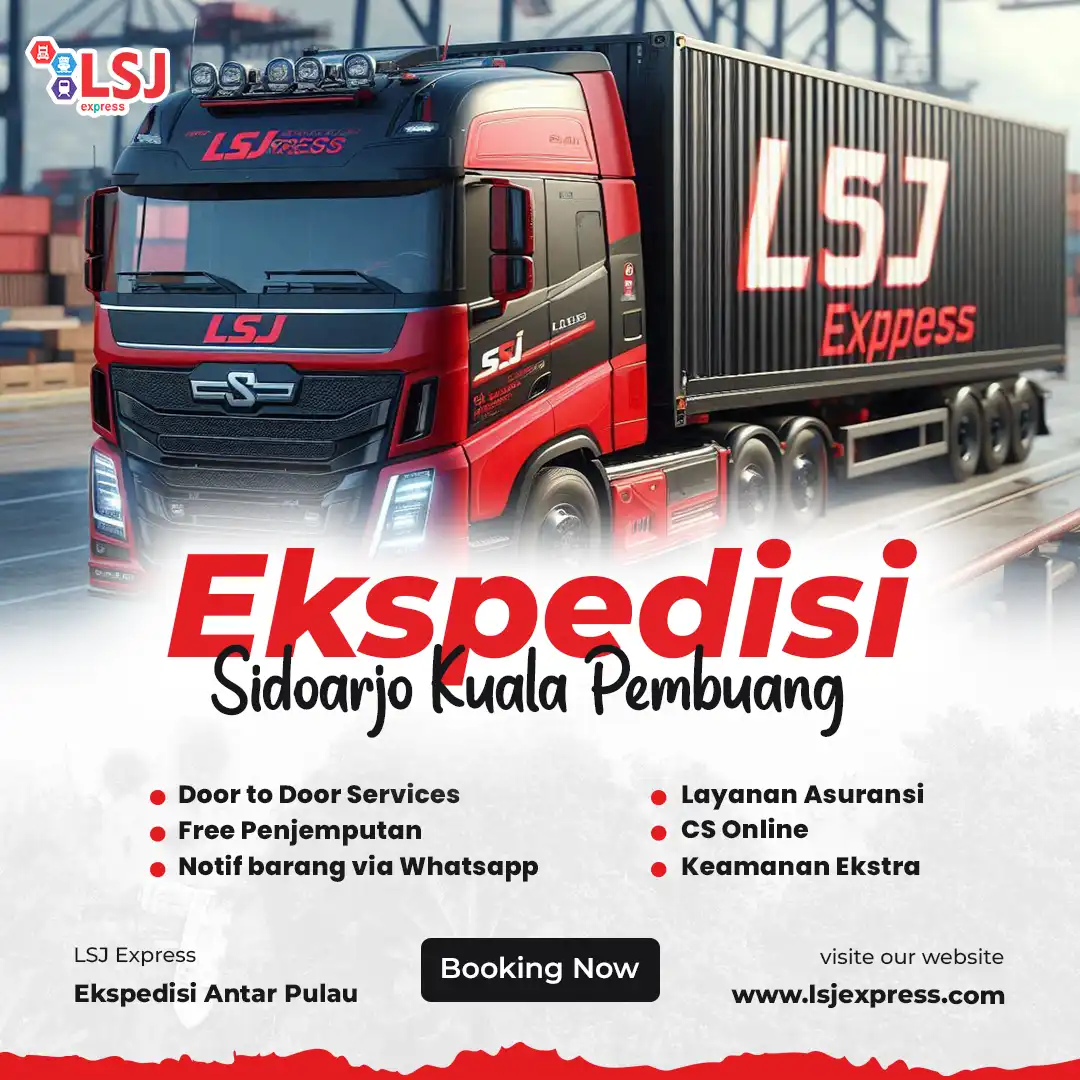 Jasa Ekspedisi Pengiriman Barang Dari Sidoarjo Ke Kuala Pembuang Kalimantan Utara