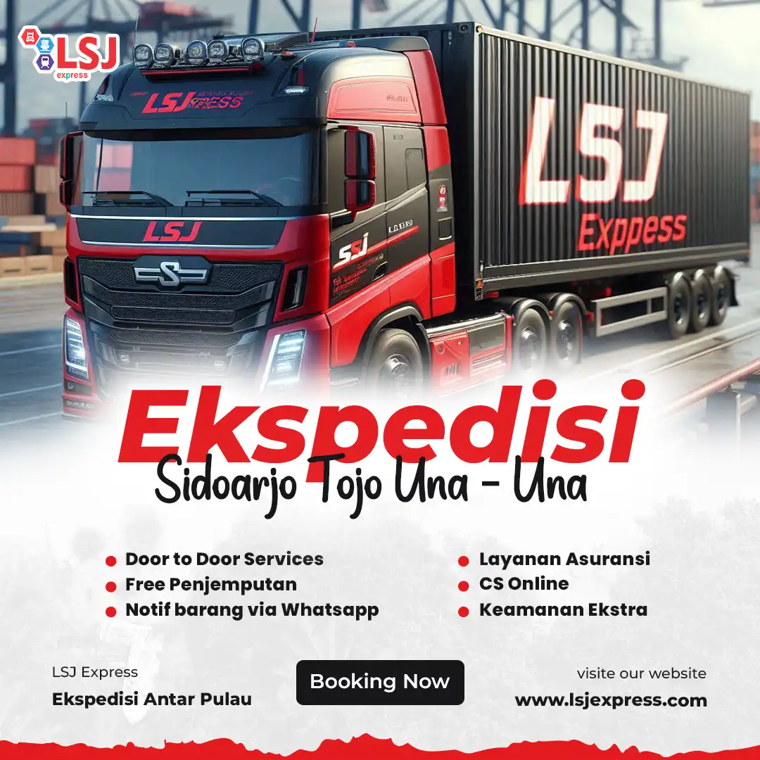 Jasa Ekspedisi Pengiriman Barang Tujuan Sidoarjo Tojo Una Una