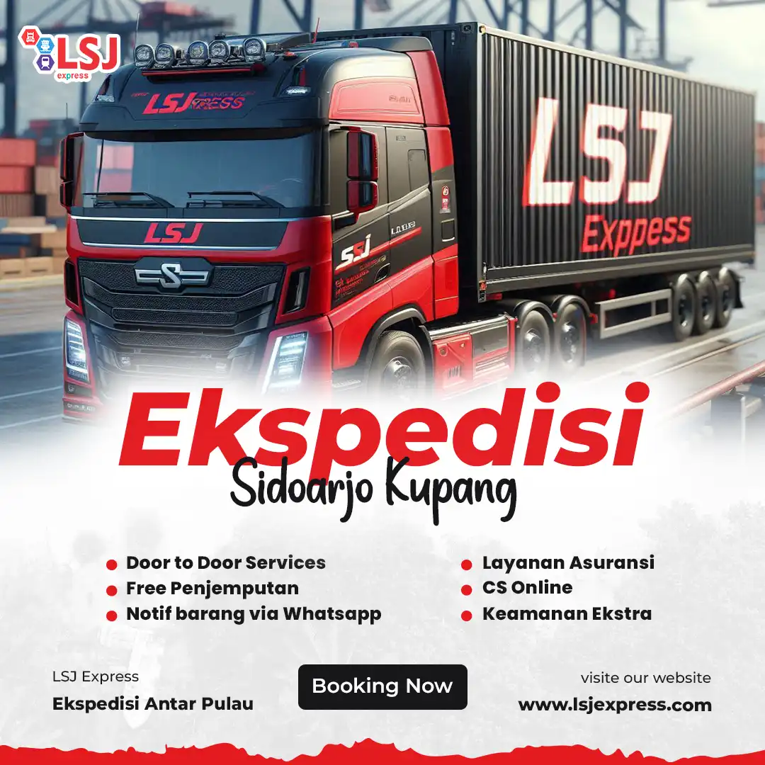 Ekspedisi Murah Sidoarjo ke Kupang NTT