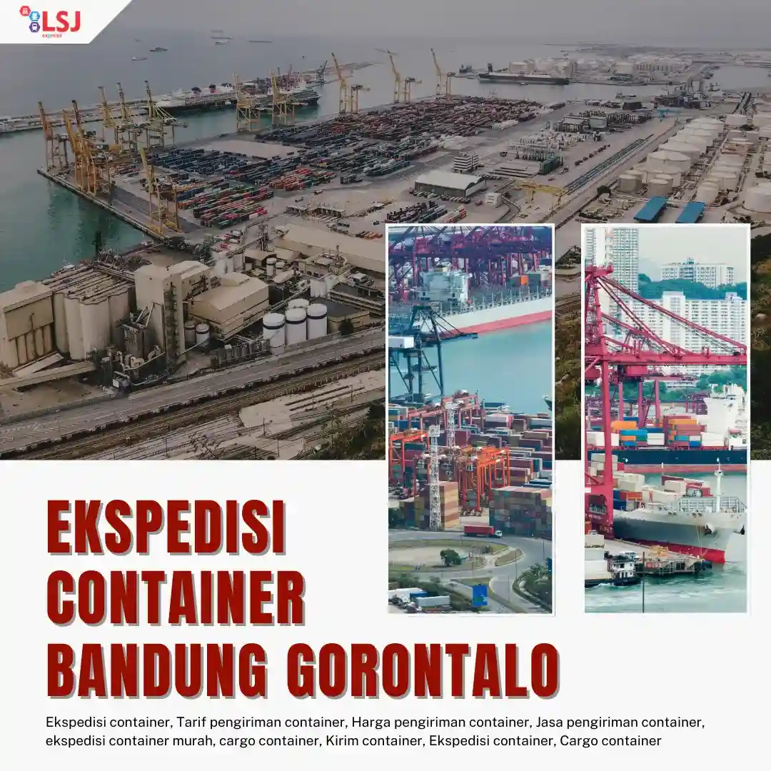 Ekspedisi Pengiriman Barang Via Container Bandung ke Gorontalo