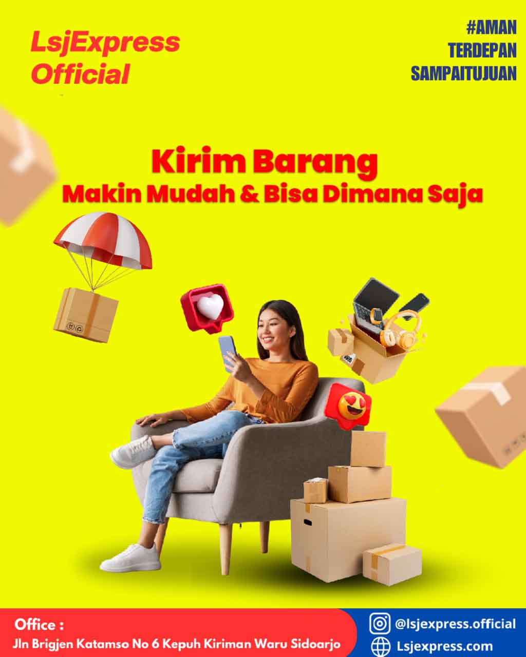 Kirim Barang Makin Gampang, Bisa dari Mana Aja!