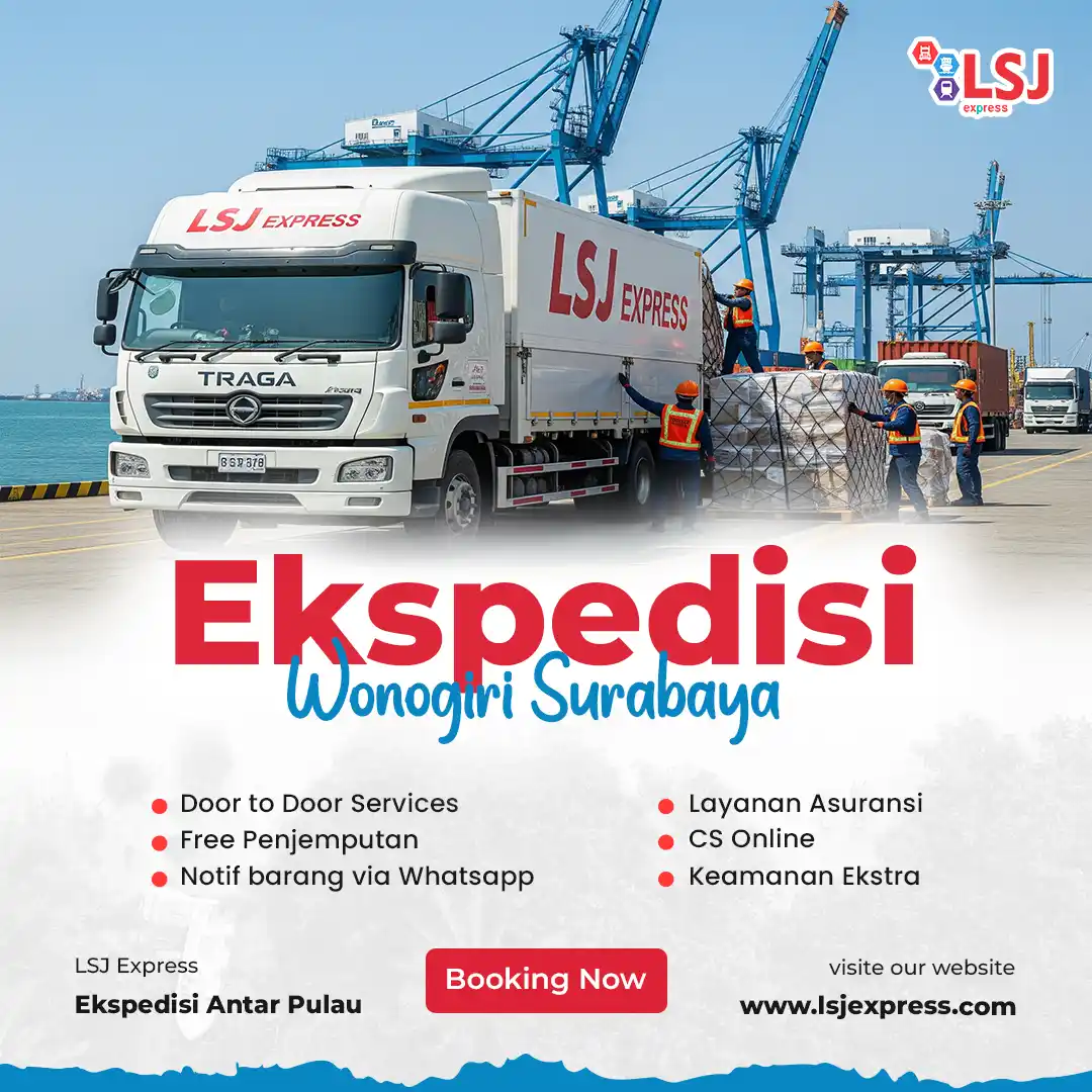 Ekspedisi Wonogiri Surabaya Murah