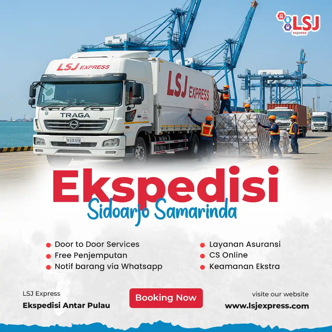 Ekspedisi Pengiriman Barang Sidoarjo ke Samarinda