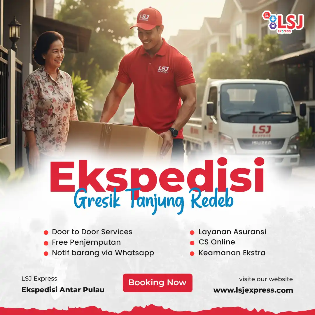 Ekspedisi Pengiriman Barang Gresik ke Tanjung Redeb