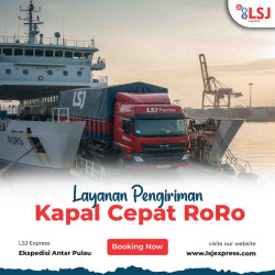 LAYANAN PENGIRIMAN VIA KAPAL CEPAT RORO